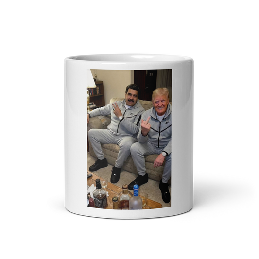 Whiskey Diplomacy Ceramic Mug - "The Morning Briefing"